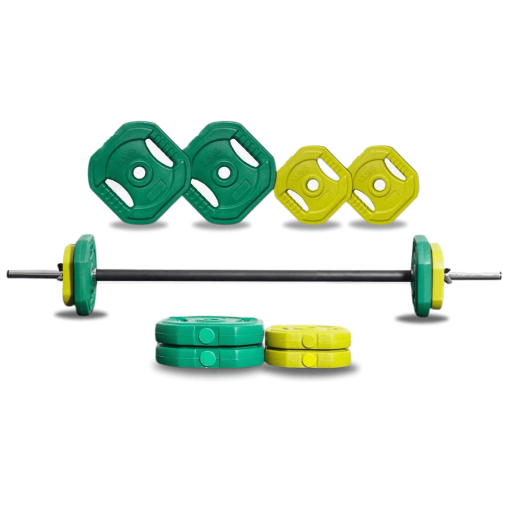 ชุดบาร์เบลยกน้ำหนัก HOMEFITTOOLS 10 KG _1